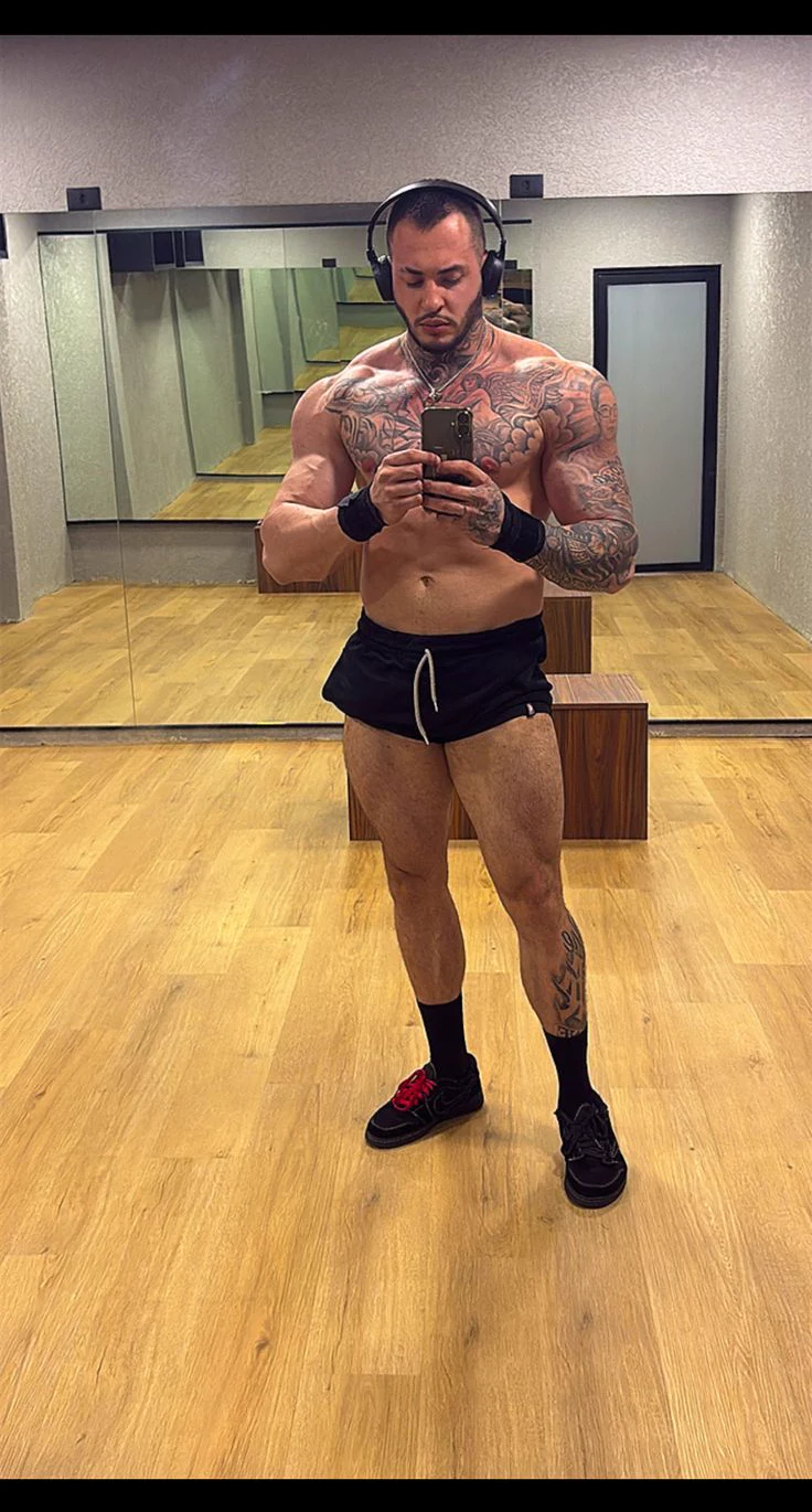 Físico atual de Matheus